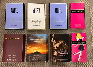 Prada, Bulgari, Thierry Mugler, Moschino & More Sample Spray WOMEN EDT EDP - Picture 1 of 2