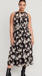 Old Navy Women’s Lined Chiffon Sleeveless Maxi Dress New With Tags Sz XXL - Picture 1 of 7
