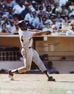 Fantastic Willie Mays Signed Autographed 16x20 San Francisco Giants Mets BAS - Picture 1 of 3