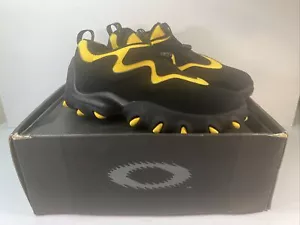 Oakley Teeth Black / Yellow 30060-018 Size 10 - Picture 1 of 24