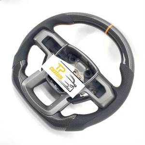 Carbon Fiber Steering Wheel for Ford Raptor Expedition F150 F-150 F450 2015-2021 - Picture 1 of 7