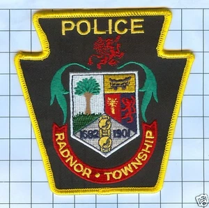 POLICE PATCH - Patch polizia municipale Radnor - Foto 1 di 1