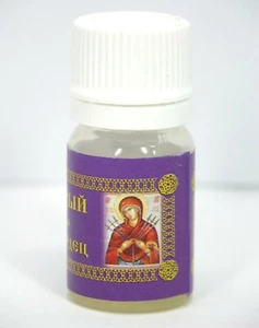 Öl geweiht 10 ml Елей освященный возле иконы Богородицы Семистрельная 10 ml - Bild 1 von 1