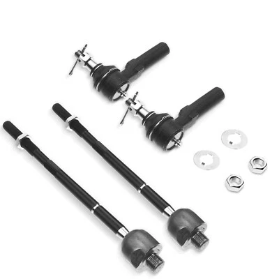 4x Inner & Outer Tie Rod End for Chevy Corvette 1997-2013 Cadillac XLR 2004-2009 - Image 1 of 4