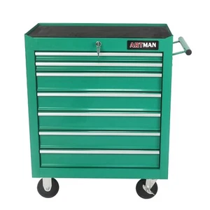 Rolling Tool Chest 7 Drawers Tool Box Lockable Tool Storage Cabinet for Garage - Picture 1 of 63