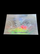 Richard Petty HOLOGRAM 1992 FAN W2 NASCAR WINSTON CUP FAREWELL signed card #43