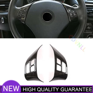 Cubierta de marco delantero para BMW Serie 3 05-2012 grano de madera negra - Imagen 1 de 6