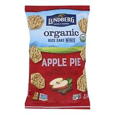 Lundberg Family Farms - Rice Cake Minis Apple Pie - Case of 6 - 5 oz.