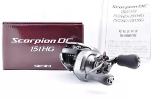 Shimano 21 Scorpion DC 151HG (Left handle) Baitcast Reel Ship from Japan New - Picture 1 of 10