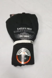 Eagle's Nest Harley-Davidson schwarz verstellbar Kappe & Kurzarm T-Shirt Combo 2XL - Bild 1 von 9
