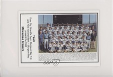 1986 Milwaukee Brewers Police Milwaukee Brewers Team