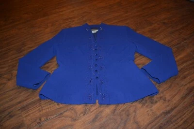 A22- Donna Morgan Beaded Jacket Size 8 - Image 1 of 3