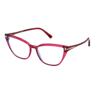 Gafas TOM FORD FT5825-B 075 Fuxia Brillante 55mm Nuevas Auténticas Foto 1 de 2