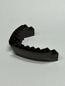 Lego arco de barco marrón oscuro 16x10x3 RARO - Imagen 1 de 1