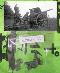 Kit maqueta para montar y pintar - Vehículo militar . 7.7 cm Feldkanone 16 - 1/7 - Foto 1 di 2