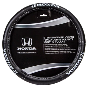 OEM Honda Pilot CRV Ridgeline Sport Grip PU Leather Steering Wheel Cover Gift - Picture 1 of 3