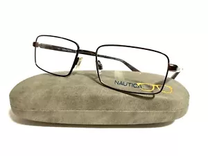 BRAND NEW NAUTICA N7252 200 GUNMETAL AUTHENTIC EYEGLASSES METAL RX 56-18-140 MM - Picture 1 of 11