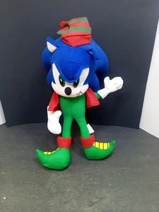 ❤️ Vintage SEGA 14 " SONIC THE HEDG HOG PLUSH ELF..RARE HARD TO FIND 1991-2000 - Picture 1 of 10
