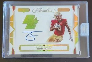 Zay Flowers 2023 Panini Flawless GOLD SSP 2/10 GOLD Sealed🔥🔥🔥 - Picture 1 of 2