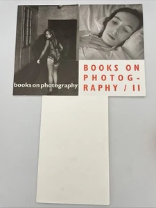 Vintage Lot of 3 1996-1999 RARE Books On Photography Catalogs Roth Horowitz V7 - Bild 1 von 24