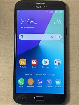 Samsung Galaxy J7 J727 4G LTE Black Unlocked - Image 1 of 3