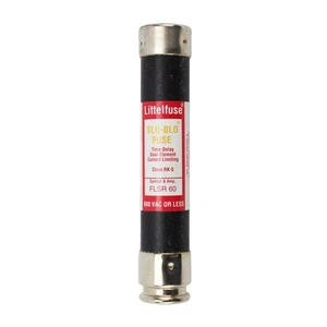 LITTELFUSE FLSR-60 FLSR 60 600VAC/300VDC, DUAL ELEMENT TIME-DELAY CLASS RK5 FUSE - Picture 1 of 3
