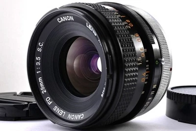 Canon FD 28mm f/3.5 S.C. Lente Gran Angular Prime Exc+++++ Probada desde Japón #6384 Foto 1 de 4