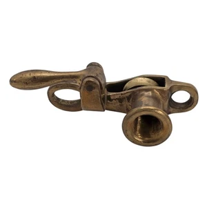 Vintage ACME Bronze Safety Block Snatch Pulley 1000 lb Marine Rigging - Picture 1 of 16