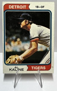 Al Kaline 1974 Topps CARD#215 HOF!! EXMT+ NO CREASES - Picture 1 of 2