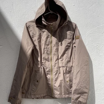 Chaqueta impermeable Regatta para mujer 12 mediana tostada cremallera con capucha a medida City Raingear Foto 1 de 4