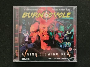 BURN CYCLE Philips CD-I CDI Game COMPLETE Very Good Condition VERY RARE! + BONUS - Picture 1 of 13