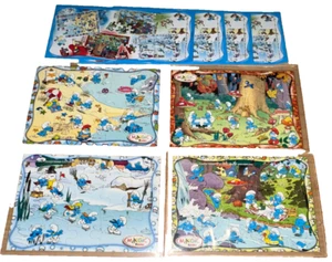 Superpuzzle - Die Schlümpfe Smurfs Rumänien mit allen 4 BPZ mit Aztec Code - Bild 1 von 2