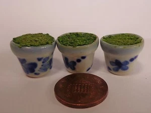 3 macetas de cerámica escala 1:12  - Imagen 1 de 1