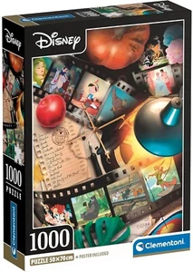 NEW Clementoni Jigsaw Puzzle 1000 Pieces 39810 Disney Classic Movies - Picture 1 of 2