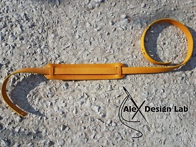 Correa de guitarra de cuero amarillo correa de guitarra personalizada acústica eléctrica ajustable Foto 1 de 4