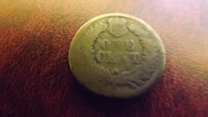 INDIAN CENT 1863 - Picture 1 of 2