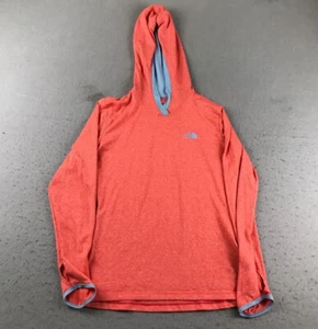 The North Face Hoodie Womens Small Orange FlashDry Pullover Hooded Sweatshirt - Picture 1 of 11