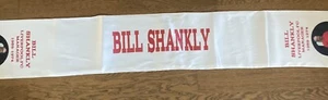 Sciarpa firmata Bill Shankly sciarpa lucida Liverpool FC! Glossy è tornato!!! - Foto 1 di 3