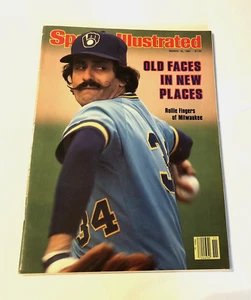 1981 NO LABEL Sports Illustrated ROLLIE FINGERS Milwaukee BREWERS ! MVP ! - Picture 1 of 1