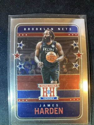 2020-21 Panini Chronicles JAMES HARDEN Hometown Heroes Chrome #564 - Nets - Image 1 of 2
