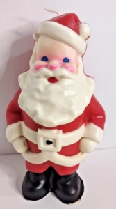 Vintage Suni Santa Claus Candle USA Jolly Saint Nick Father Christmas Large - Picture 1 of 23