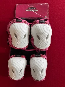MICRO SCOOTER PINK MULTI-SPORT KNEE AND ELBOW PADS AGE 5 EXC Cond. - Picture 1 of 3