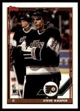 1991-92 Topps Steve Kasper G5 Philadelphia Flyers #302
