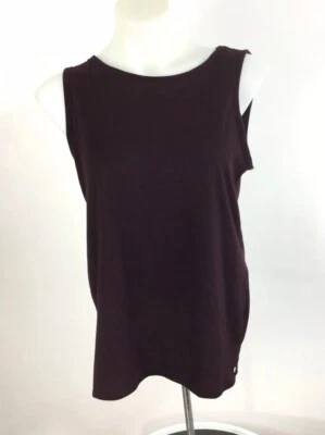 Fabletics Talla Mediana Fabiana Twist Back Tank Vigneto Ciruela Foto 1 de 4