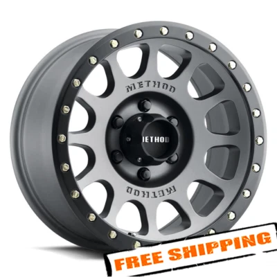 Rueda Method Race 305 NV 17x8,5 (0, 5x127, 94) llanta única negra Foto 1 de 4