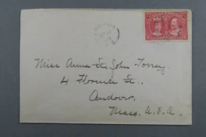*Kengo* Estampilla de Canadá #98 en portada 1908 Arcadia, N.S. Matasellos @126 - Imagen 1 de 2