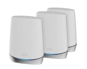 Orbi Série 750 Système Tri-Bande WiFi 6 Mesh, 4,2Gbps, Routeur + 2 Satellites (ope - Photo 1/3