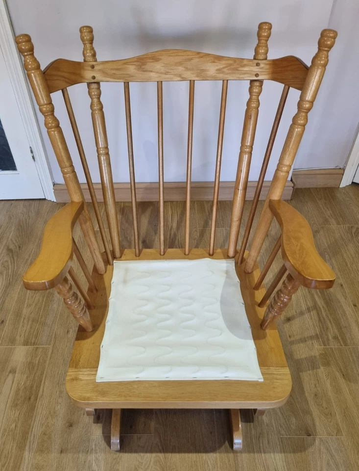 Glider Rocker Nursing Chair Base and Frame, Good Condition, Needs cushions. - Image 1 of 4