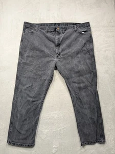 Wrangler Denim Jeans Mens W52 L30 Black Cowboy Cut Vintage Western Rugged Work - Picture 1 of 6