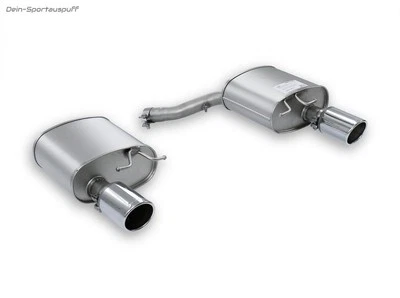 Escape deportivo dúplex Remus BMW Serie 6 E63 E64 645Ci 650Ci 102 mm cada uno enrollado Foto 1 de 4